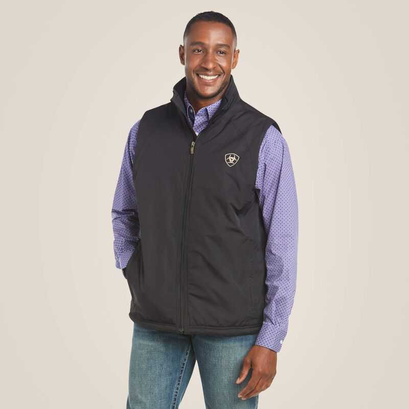 Ariat Team Logo Insulated Vest Black | 852THICVL