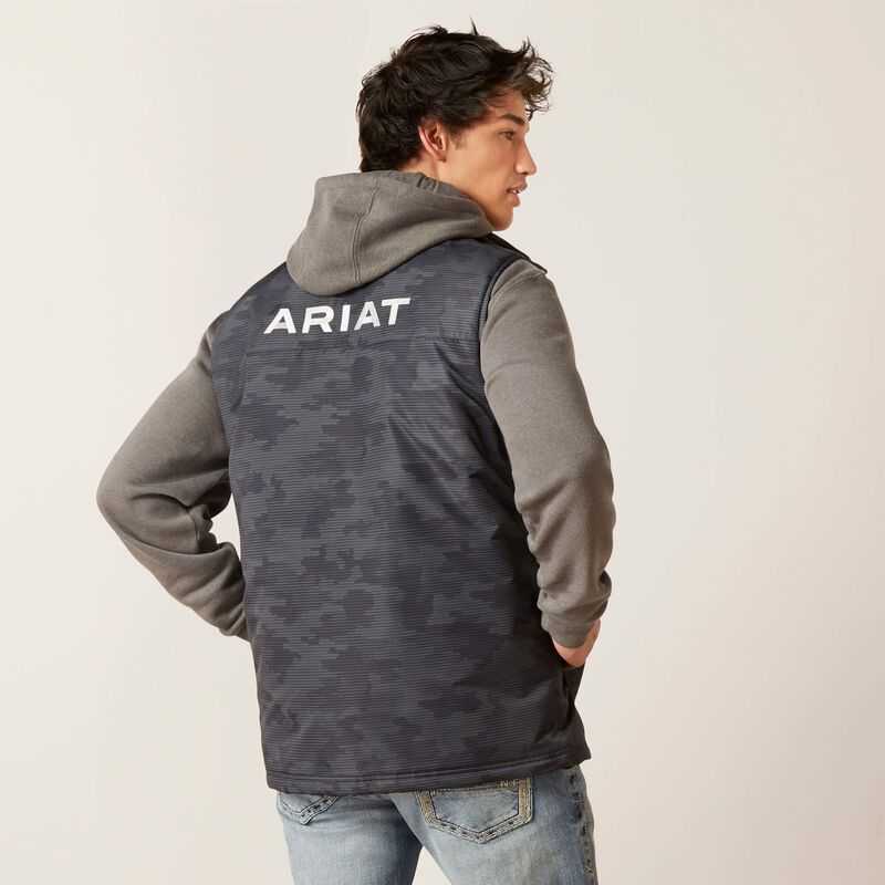 Ariat Team Logo Insulated Vest Camo | 964HGEYDT