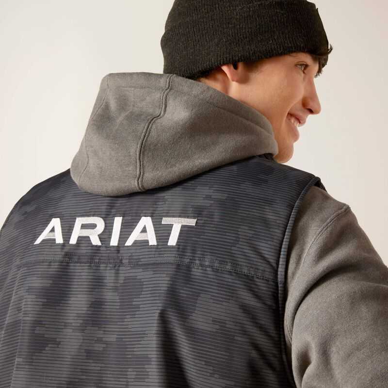 Ariat Team Logo Insulated Vest Camo | 964HGEYDT