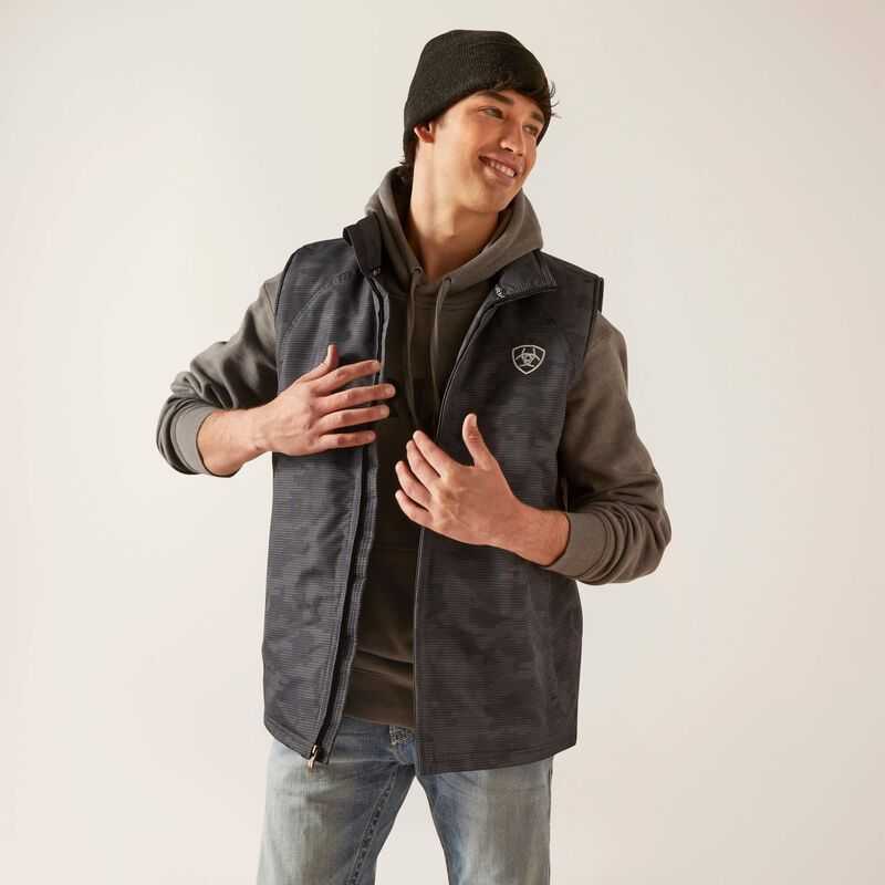 Ariat Team Logo Insulated Vest Camo | 964HGEYDT