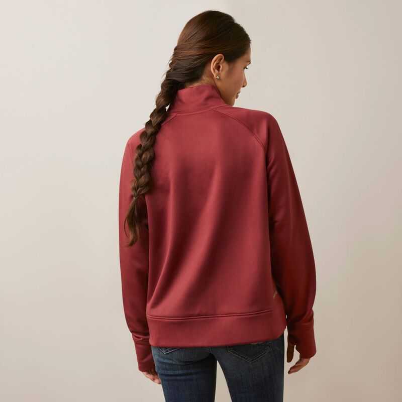 Ariat Tek Crossover Sweatshirt Burnt Russet | 694ITOYHG