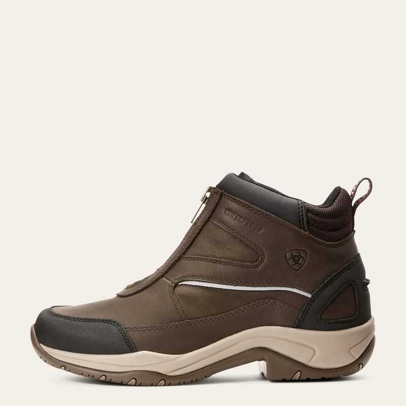 Ariat Telluride Zip Waterproof Dark Brown | 152MZUHRQ