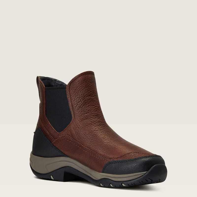 Ariat Terrain Blaze Waterproof Boot Dark Brown | 807AIXVCO