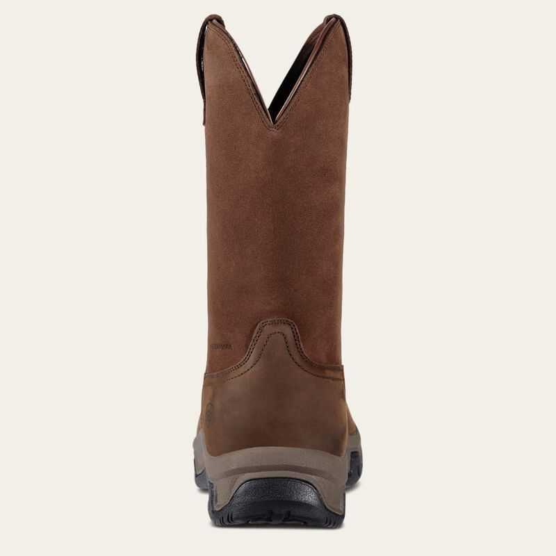 Ariat Terrain Pull On Waterproof Boot Brown | 508ZNBOYK