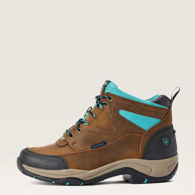 Ariat Terrain Waterproof Boot Brown | 914RQNZLO