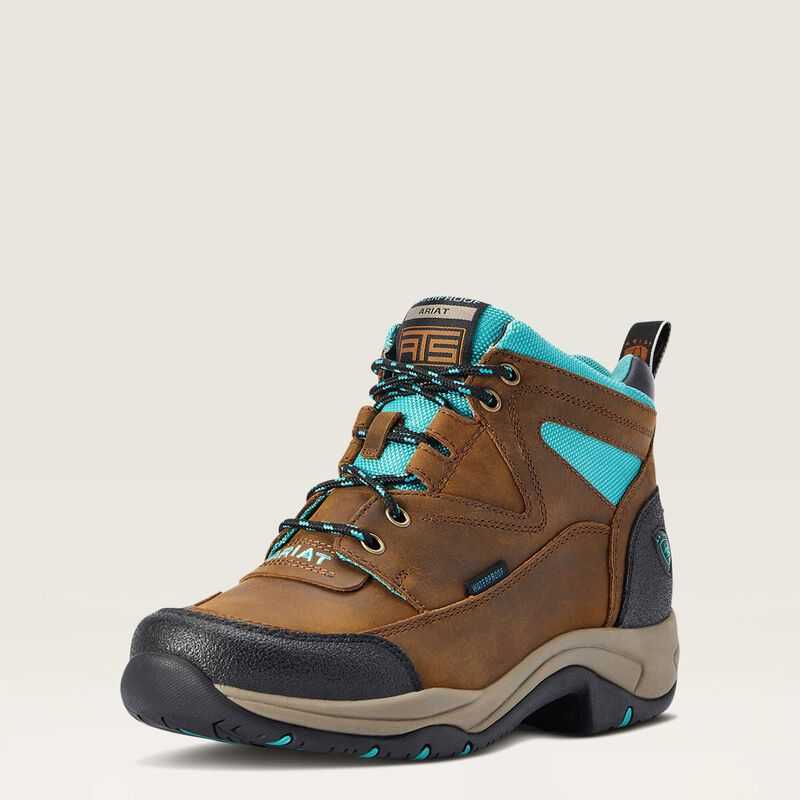 Ariat Terrain Waterproof Boot Brown | 914RQNZLO