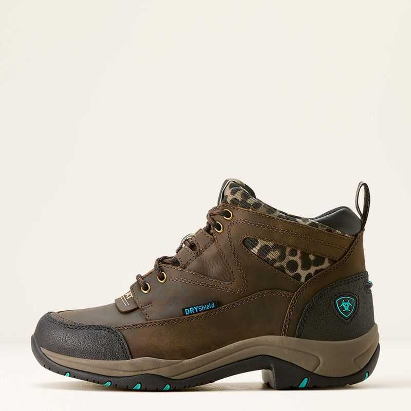 Ariat Terrain Waterproof Boot Chocolate / Camo Leopard | 387KAWEDL