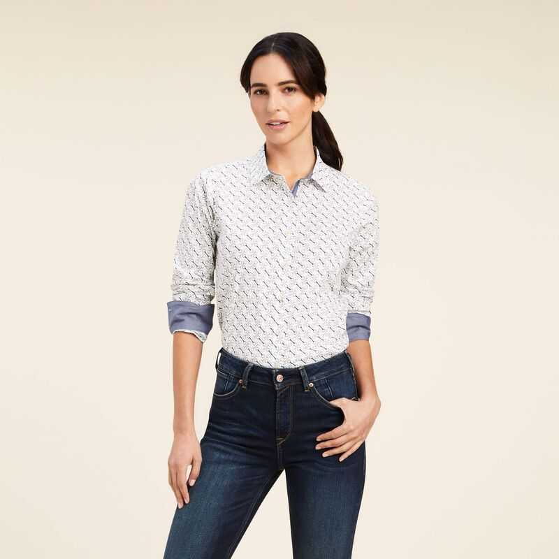 Ariat Tomales Shirt Bit Print | 208ZROHGQ