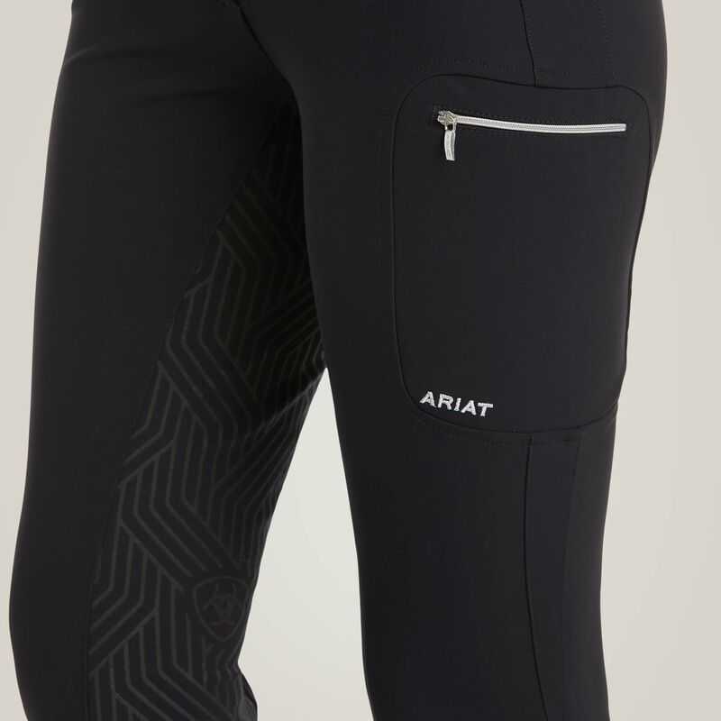 Ariat Triton Grip Full Seat Breech Black | 468XSALIV