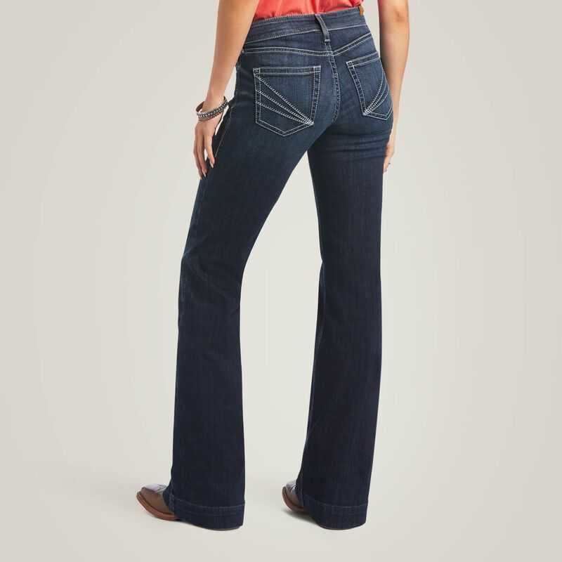 Ariat Trouser Perfect Rise Aisha Wide Leg Jean Missouri | 381HJKZDU