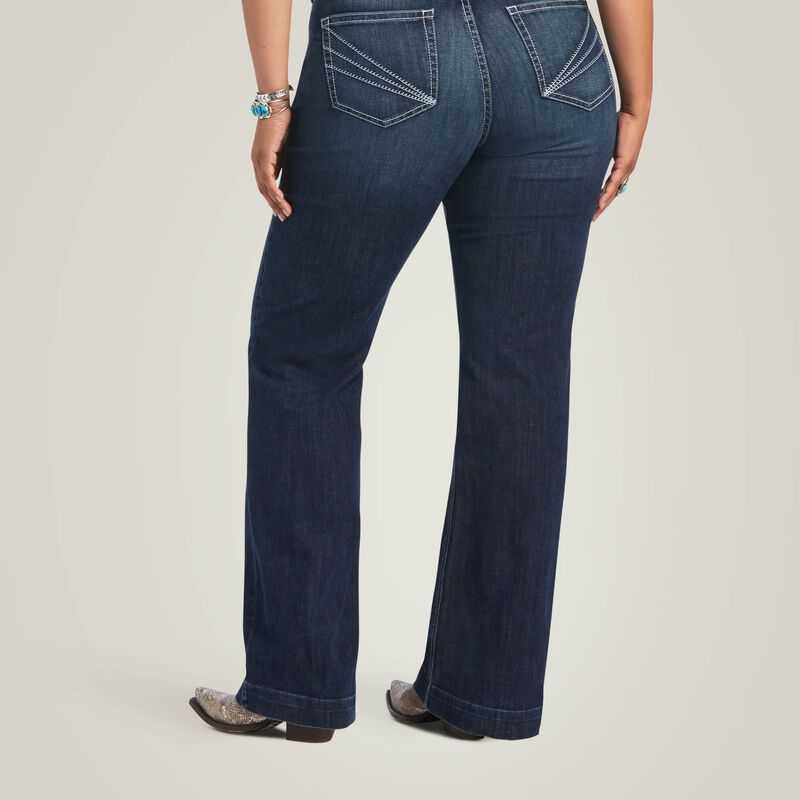 Ariat Trouser Perfect Rise Aisha Wide Leg Jean Missouri | 381HJKZDU