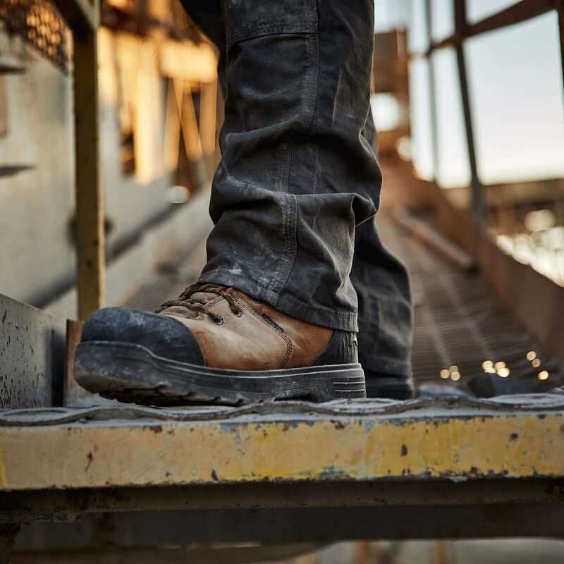 Ariat Turbo Outlaw 6' Waterproof Carbon Toe Work Boot Brown | 210OBFZTC