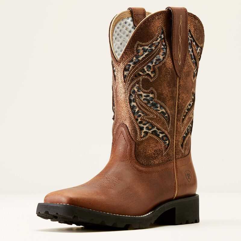 Ariat Unbridled Rancher VentTEK Western Boot Copper Metal | 253ELVXKQ