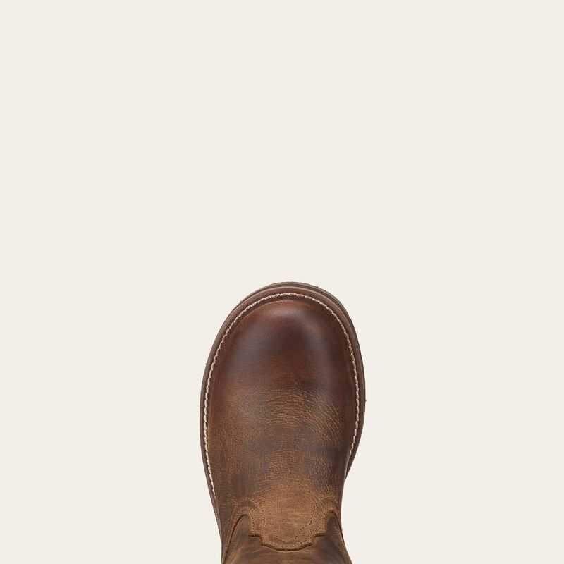 Ariat Unbridled Roper Western Boot Brown | 746HOZQAI