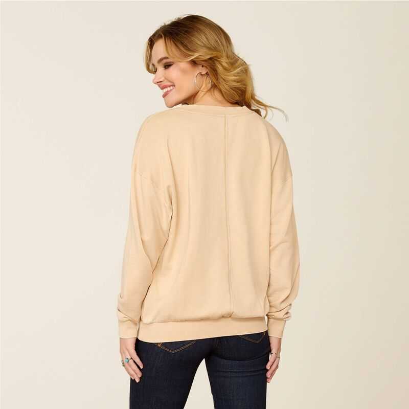 Ariat Unwind Sweatshirt Tannin | 391OZQEND