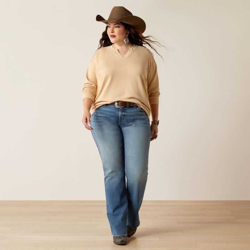 Ariat Unwind Sweatshirt Tannin | 391OZQEND