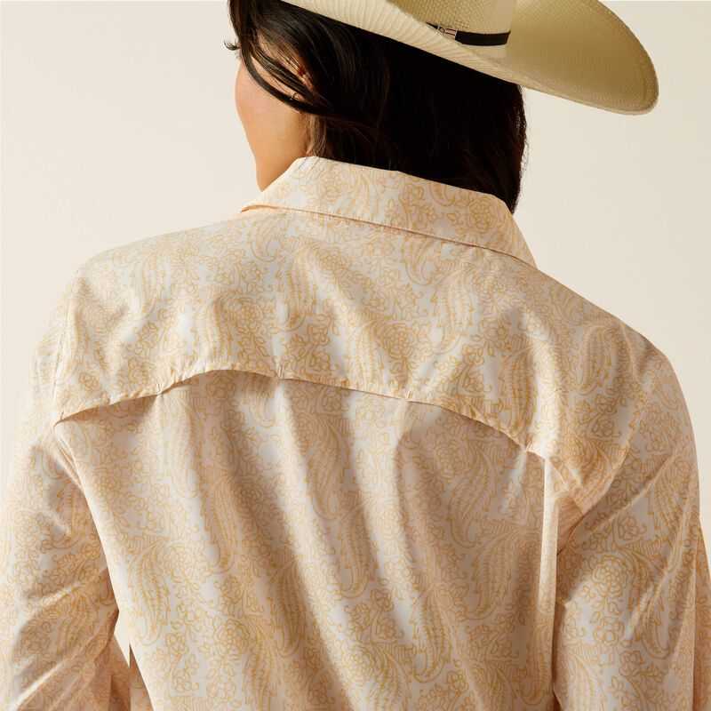 Ariat VentTEK Stretch Shirt Ochre Paisley | 254LXQOTI