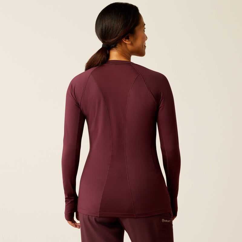 Ariat VentTEK Underscrub Baselayer Winetasting | 149ZBWHJL