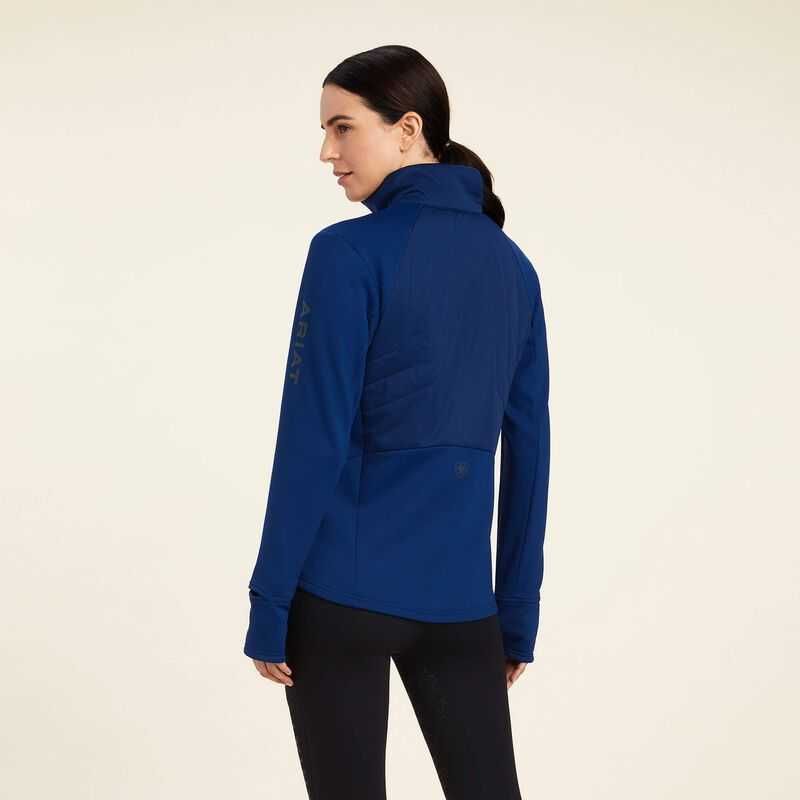 Ariat Venture 1/2 Zip Sweatshirt Blue | 216VQOJDN