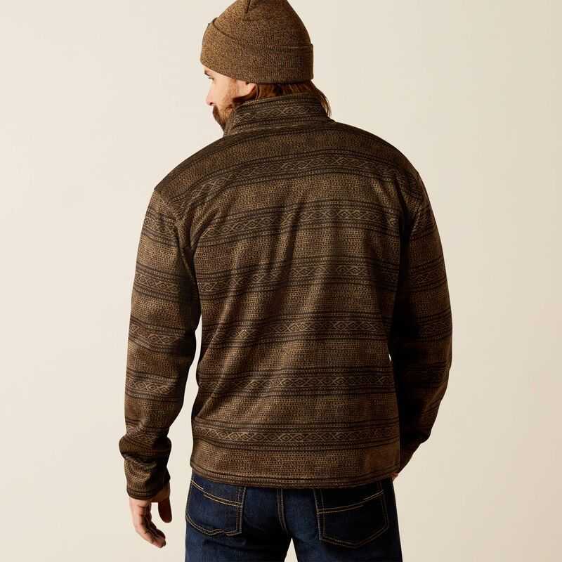 Ariat Wesley Sweater Brown | 698DOJHAW