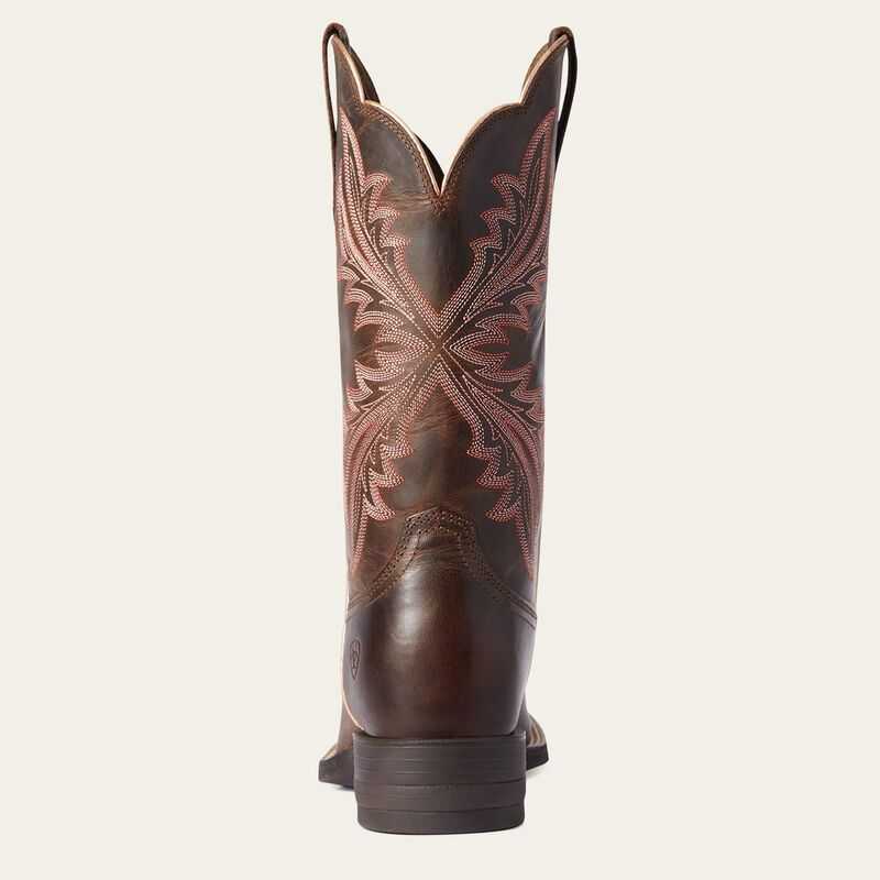 Ariat West Bound Western Boot Brown | 713OMFAHQ