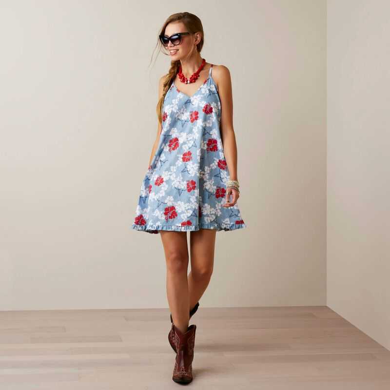 Ariat Western Aloha Dress Wa Pareu Print | 261ZTSLHU