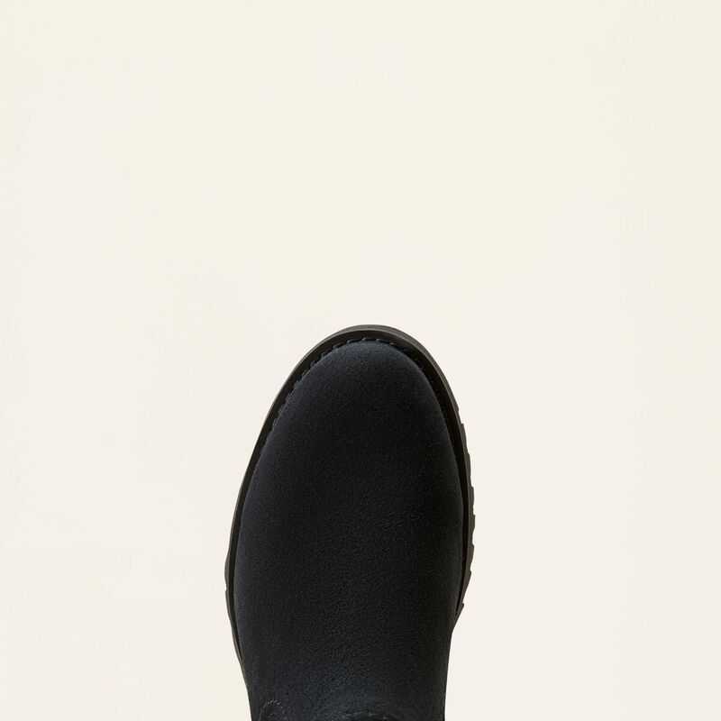 Ariat Wexford Lug Waterproof Chelsea Boot Black | 712JYSPVT