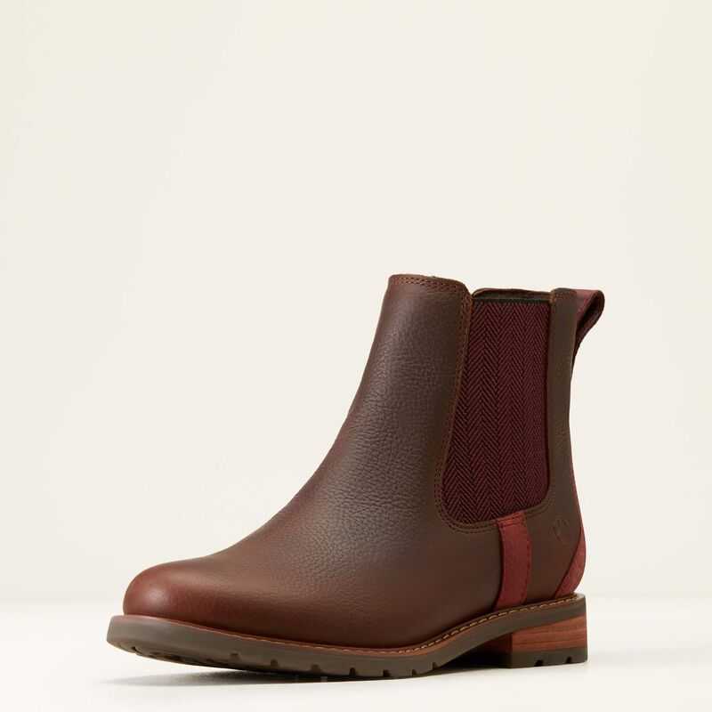 Ariat Wexford Waterproof Chelsea Boot Dark Brown | 694CPTBMD