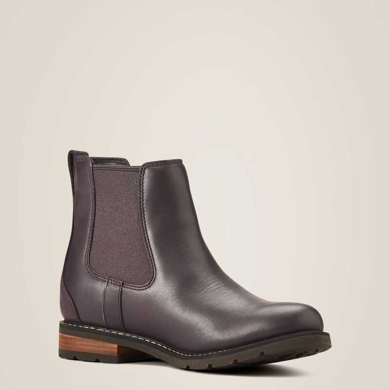 Ariat Wexford Waterproof Chelsea Boot Dark Brown | 827APRSGB