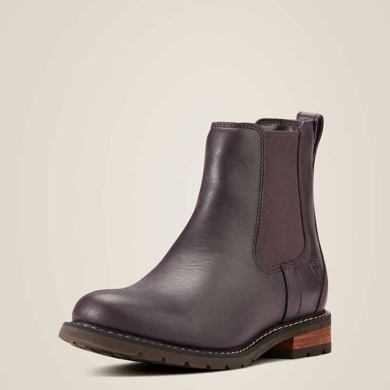 Ariat Wexford Waterproof Chelsea Boot Dark Brown | 827APRSGB