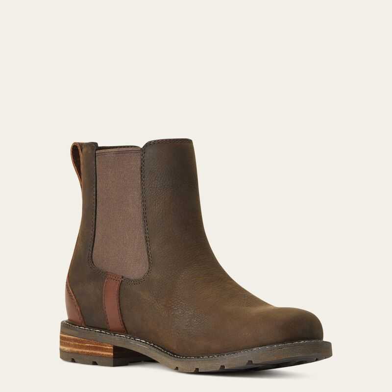 Ariat Wexford Waterproof Chelsea Boot Java | 058ZDFVWU