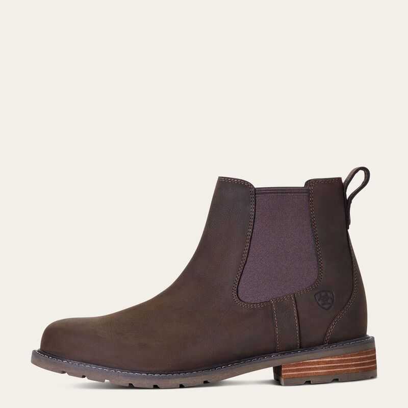 Ariat Wexford Waterproof Chelsea Boot Java | 694DRLZBN