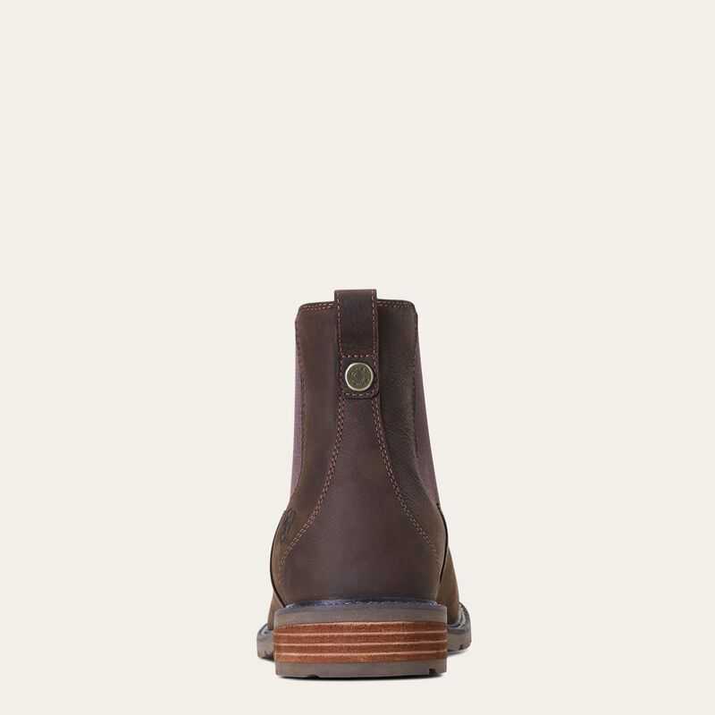 Ariat Wexford Waterproof Chelsea Boot Java | 694DRLZBN