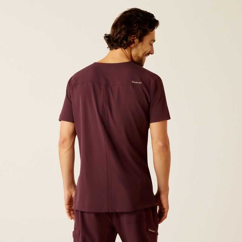 Ariat Whitman Scrub Top Winetasting | 163PODEHL