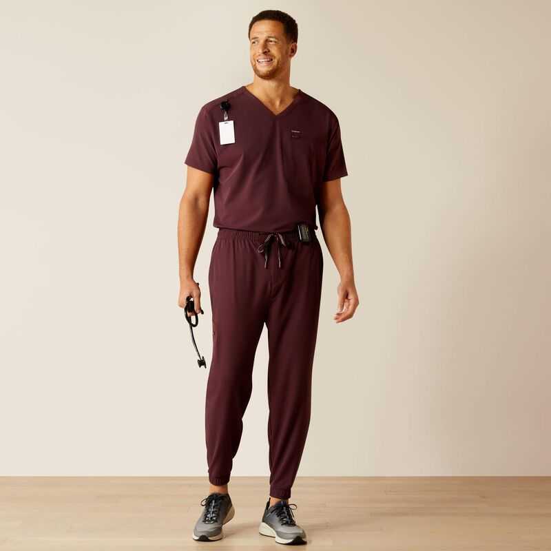 Ariat Whitman Scrub Top Winetasting | 163PODEHL