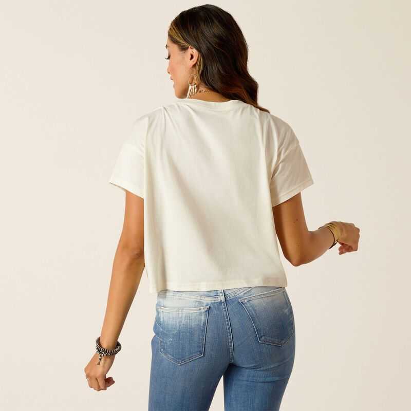 Ariat Wild Hat T-Shirt Coconut Milk | 825LJVETA