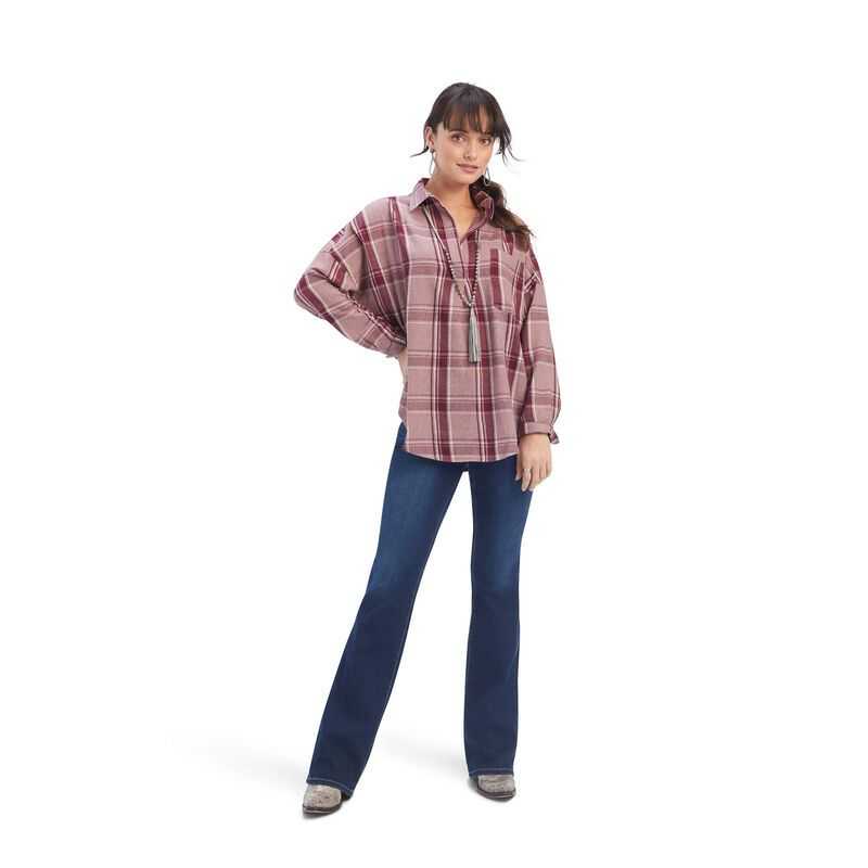 Ariat Wild West Tunic Wild West Plaid | 761IBZDCP