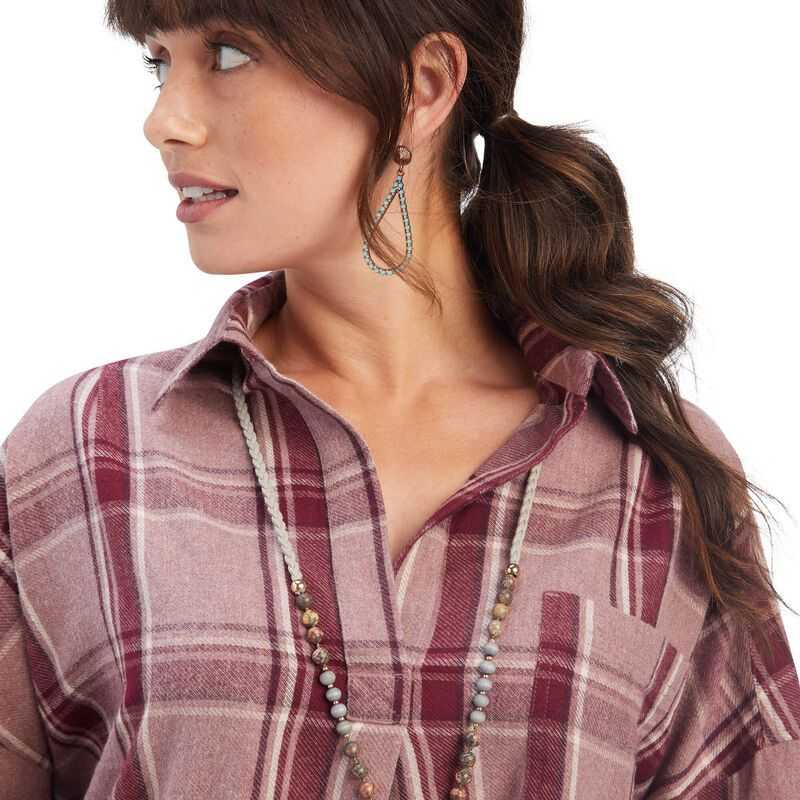 Ariat Wild West Tunic Wild West Plaid | 761IBZDCP