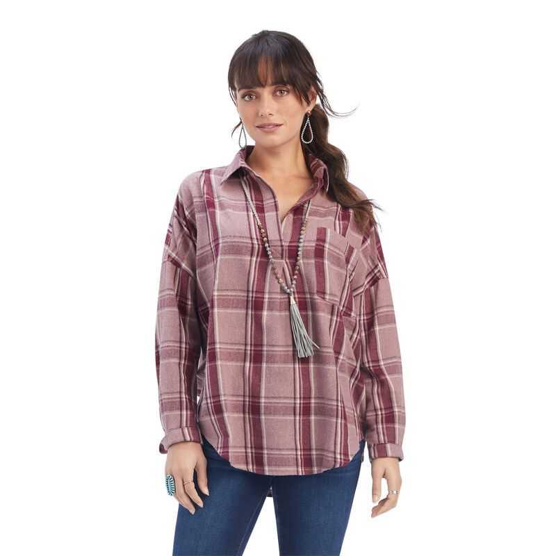 Ariat Wild West Tunic Wild West Plaid | 761IBZDCP