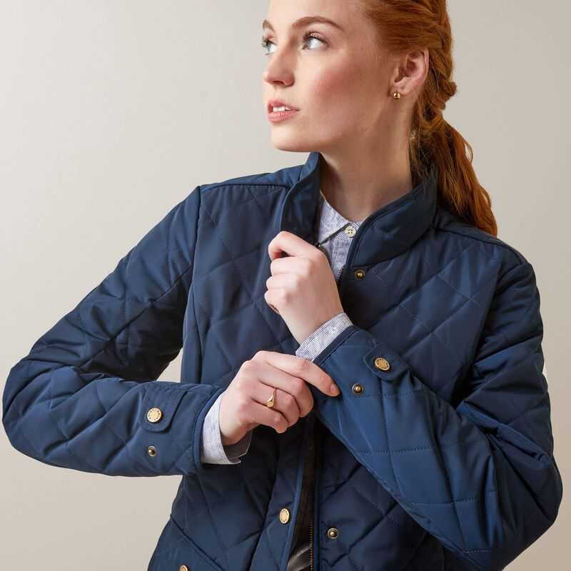 Ariat Woodside Jacket Navy | 093DKWPBQ