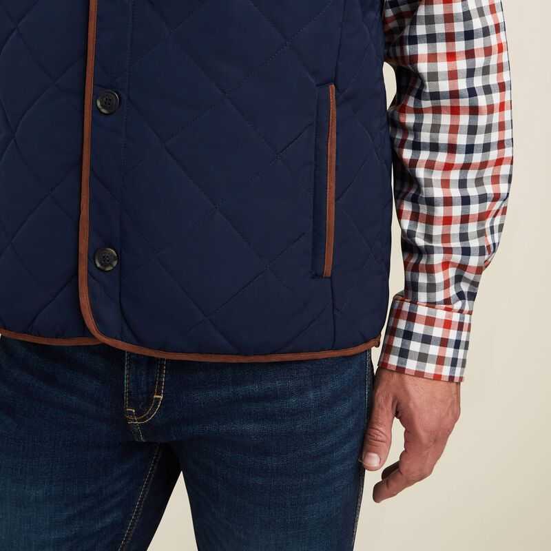 Ariat Woodside Vest Navy | 480PCMZGI