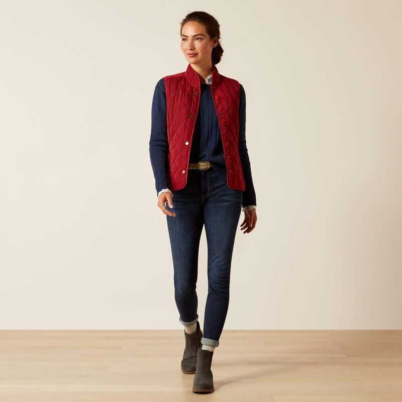 Ariat Woodside Vest Rubaiyat | 234YHJGXE