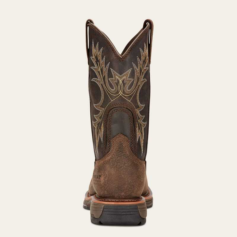 Ariat WorkHog Waterproof Composite Toe Work Boot Brown | 964LEVWDC