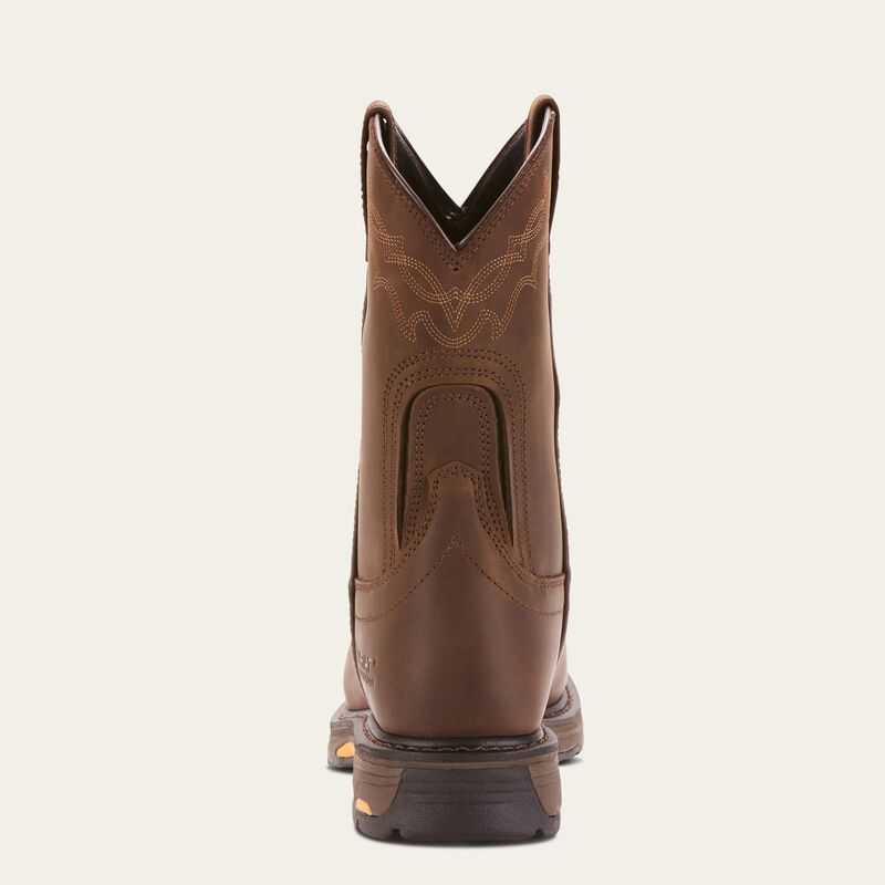 Ariat WorkHog Waterproof Work Boot Brown | 521YBGHWN