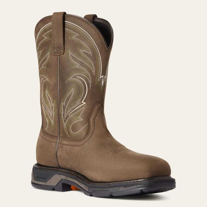 Ariat WorkHog XT Cottonwood Carbon Toe Work Boot Brown | 520VZEUSW