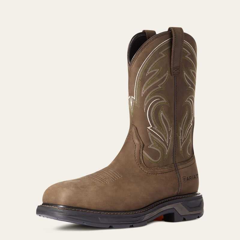 Ariat WorkHog XT Cottonwood Carbon Toe Work Boot Brown | 520VZEUSW