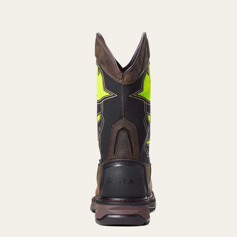 Ariat WorkHog XT VentTEK Bold Waterproof Carbon Toe Work Boot Coffee | 409GVUBZS