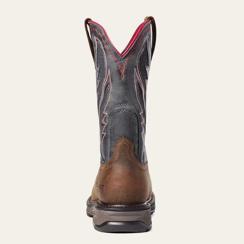 Ariat WorkHog XT VentTEK Waterproof Carbon Toe Work Boot Brown | 385FYGQLR