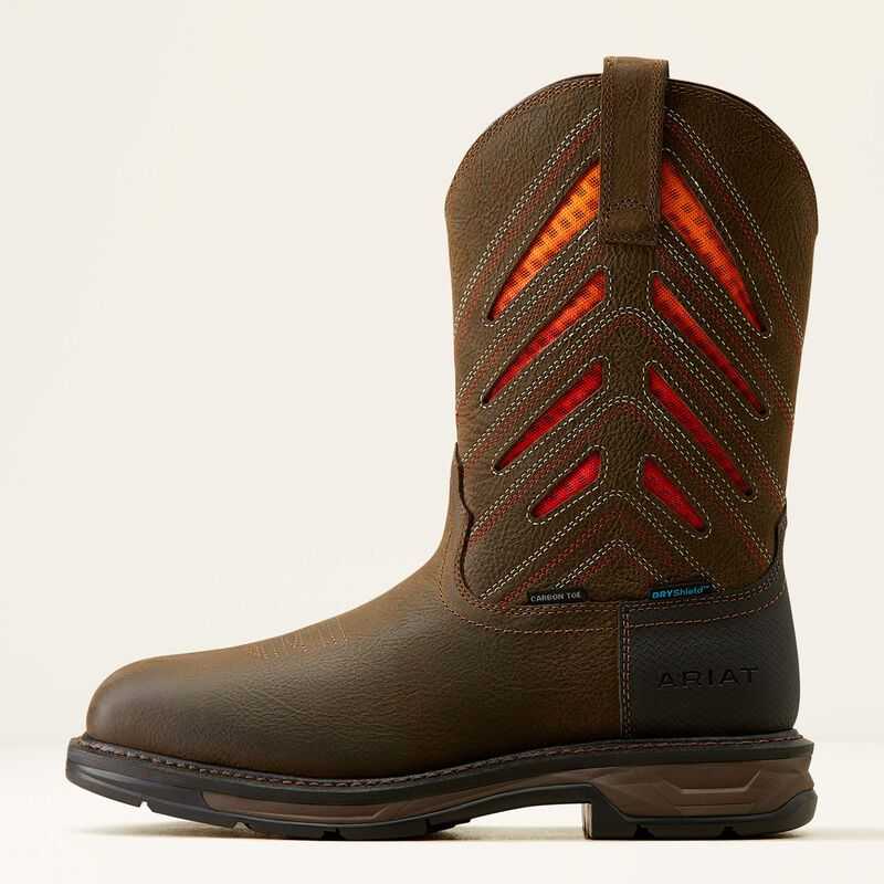 Ariat WorkHog XT VentTEK Waterproof Carbon Toe Work Boot Coffee | 416NVYELJ