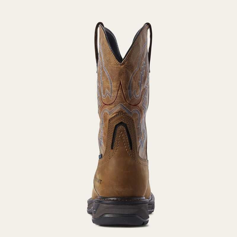 Ariat WorkHog XT Waterproof Carbon Toe Work Boot Brown | 827HEYGQB